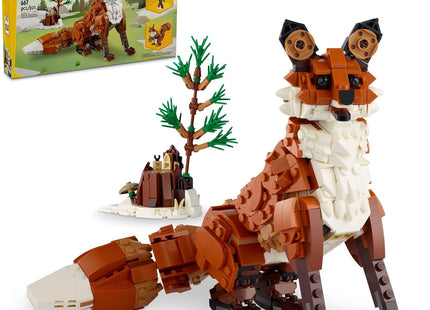 LEGO Creator 3 in 1 Forest Animals Red Fox Toys