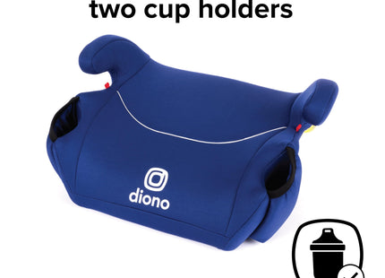 Diono Solana, No Latch, Pack of 2 Backless Booster Car Seats