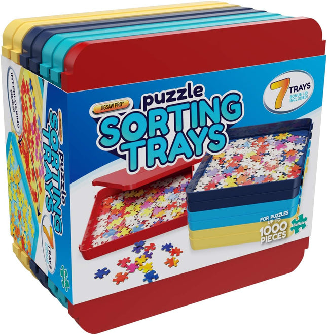 Buffalo Games - Puzzle Sorting Trays - 7 Count
