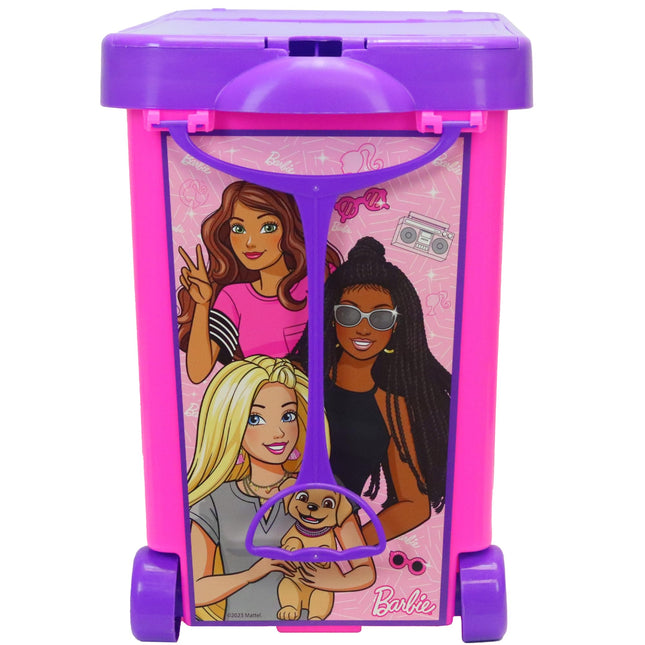 Barbie Store It All! Rolling Storage Bin – Extra-Large Organizer Case with Wheels & Handle