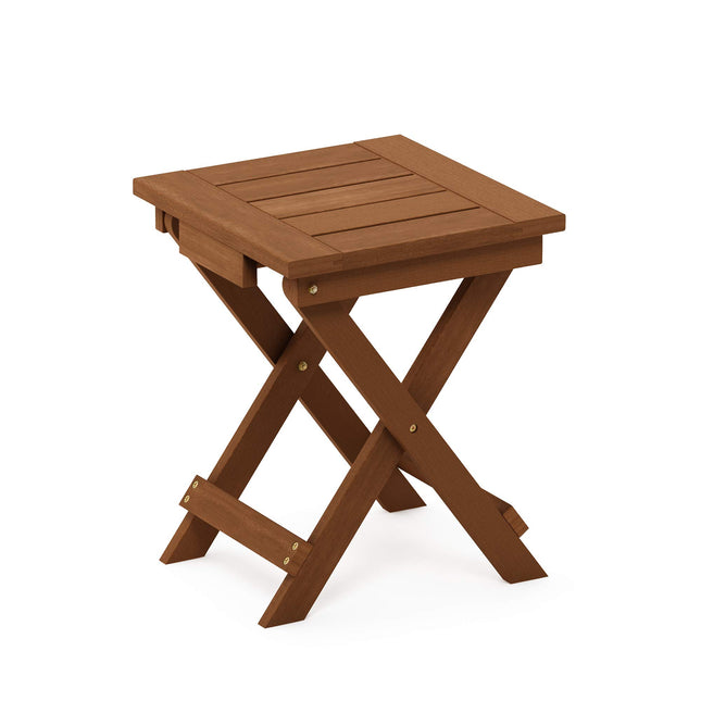 Furinno FG18556 Tioman Hardwood Patio Furniture Outdoor Folding Table