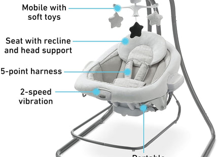 Graco DuetConnect LX Seat & Bouncer, Redmond