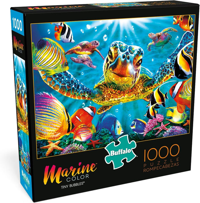 Buffalo Games - Steve Sundram - Tiny Bubbles - 1000 Piece Jigsaw Puzzle