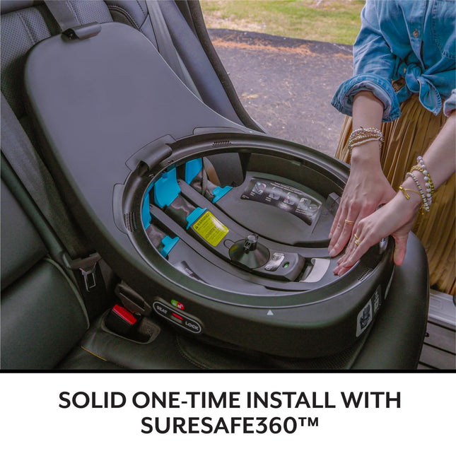 Evenflo Gold Revolve360 Slim 2-in-1 Rotational Car Seat