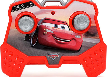 Jada Toys Pixar Cars 1:24 Lightning McQueen RC Remote Control Car 2.4 GHz Red Toys for Kids