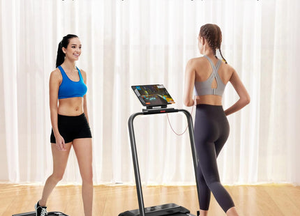 Walking Pad Treadmill with Incline, 2 in 1 Foldable Treadmills for Home Small Office, 300lbs Portable Compact Under Desk Treadmill with App, Remote Control and LED Display