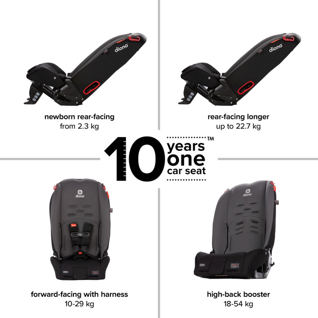 Diono Radian 3R, 3-in-1 Convertible Car Seat