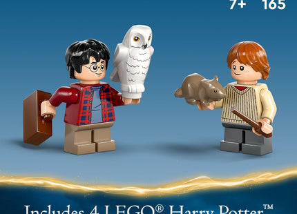 LEGO Harry Potter Flying Ford Anglia, Buildable Car Toy with 2 Minifigures for Role Play, Fantasy Playset for Kids, Harry Potter Car, Gift for Boys, Girls and Any Fan Ages 7 and Up, 76424
