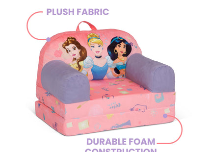Delta Children - Disney Princess Cozee Buddy Flip-Out Kids Chair, Pink