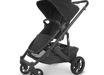 UPPAbaby Cruz V2 Stroller with Travel System, Toddler Seat, Bumper Bar, Bug Shield, Rain Shield, Leather Handle