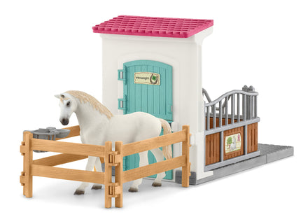 Schleich Horse Club - 21PC Stall Extension Horse Toy Playset
