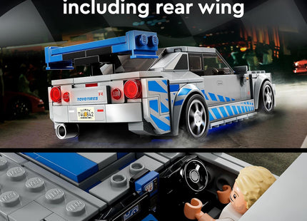 LEGO Speed Champions 2 Fast 2 Furious Nissan Skyline GT-R (R34)