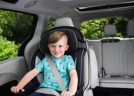 Safety 1st Grand 2-in-1 Booster Car Seat, Forward Facing Car Seat with Harness, High Back Booster Seat for Car, 30-65 Pounds and Belt-Positioning Booster, Car Seats, 40-100 Pounds, Capri Teal