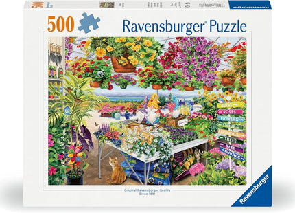 Ravensburger Glorious Garden Center 500 Piece Jigsaw Puzzle