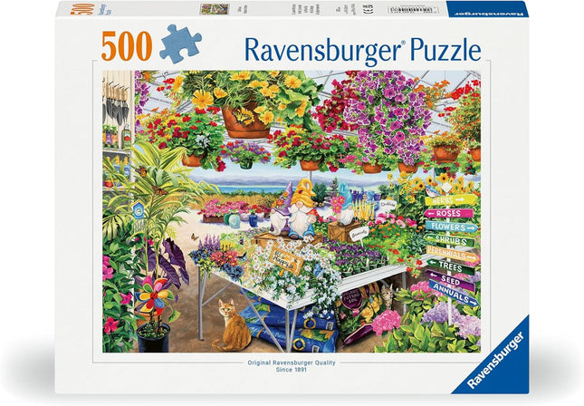 Ravensburger Glorious Garden Center 500 Piece Jigsaw Puzzle