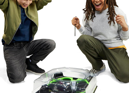 Beyblade X Xtreme Battle Set with Beystadium Arena Featuring X-Celerator Rail, 2 Right-Spinning Top Toys, 2 Launchers, Toys for Boys and Girls, 8+