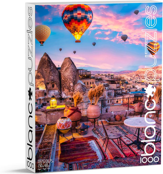 Buffalo Games - Florian Olbrechts - Cappadocia Hot Air Balloons - 1000 Piece Jigsaw Puzzle for Adults -Challenging Puzzle Perfect for Game Nights - Finished Size is 26.75 x 19.75