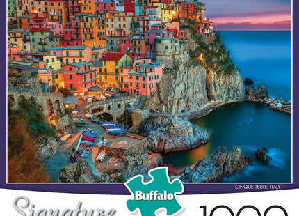 Buffalo Games - Peter Stewart - Cinque Terre - 1000 Piece Jigsaw Puzzle For Adults - Challenging Puzzle Perfect for Game Nights - Finished Size is 26.75 x 19.75