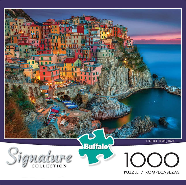 Buffalo Games - Peter Stewart - Cinque Terre - 1000 Piece Jigsaw Puzzle For Adults - Challenging Puzzle Perfect for Game Nights - Finished Size is 26.75 x 19.75