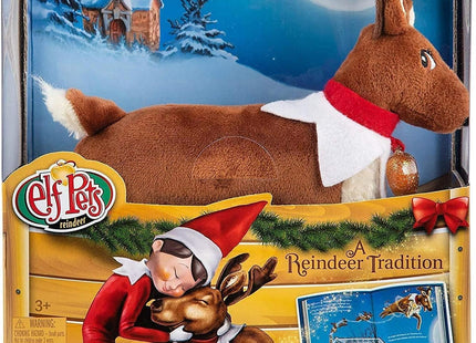 The Elf on the Shelf Pets: A Reindeer Tradition Plush with storybook