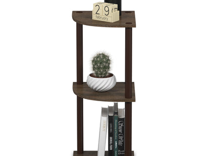 Furinno Turn-N-Tube 3-Tier Corner Display Rack