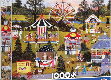 Ceaco - Jane Wooster Scott - Stars & Stripes II - 1000 Piece Jigsaw Puzzle