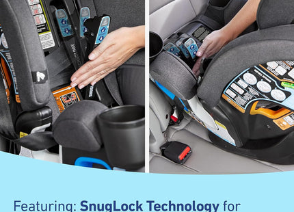 Graco 4Ever DLX Grad 5-in-1 Car Seat, Harrison Infant, Toddler, Booster, Convertible Car Seat, Features Slim Fit and Removable Seat Belt Trainer