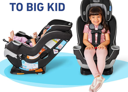 Graco Extend2Fit Convertible Baby Car Seat