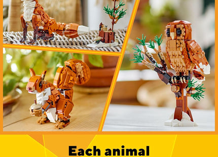 LEGO Creator 3 in 1 Forest Animals Red Fox Toys