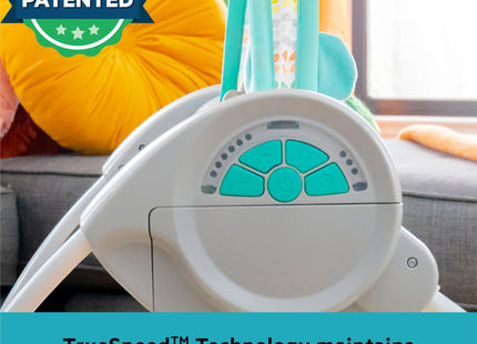 Bright Starts Portable Automatic 6-Speed Baby Swing