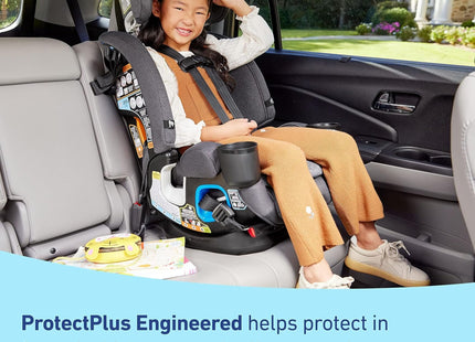 Graco 4Ever DLX Grad 5-in-1 Car Seat, Harrison Infant, Toddler, Booster, Convertible Car Seat, Features Slim Fit and Removable Seat Belt Trainer
