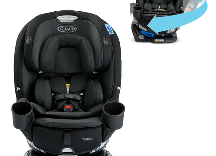 Graco Turn2Me 3-in-1 Car Seat with Rotating Feature, Highback Booster, for Newborn to Toddler up to 100lbs, in Manchester