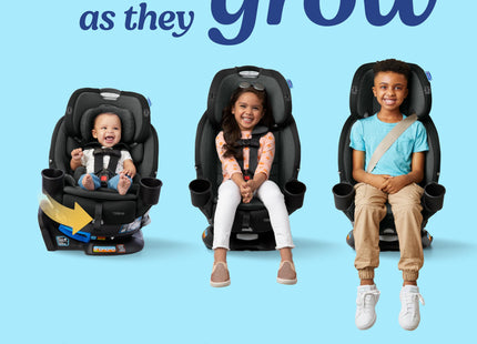 Graco Turn2Me 3-in-1 Car Seat with Rotating Feature, Highback Booster, for Newborn to Toddler up to 100lbs, in Manchester