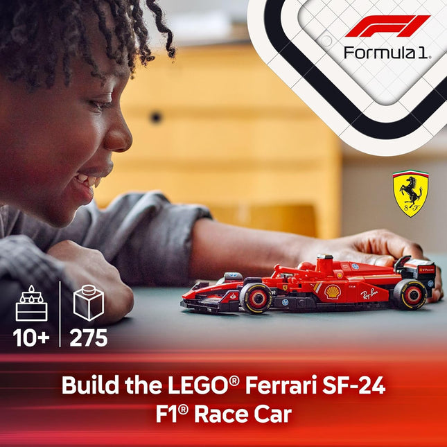 LEGO Speed Champions Ferrari SF-24 F1 Race Car Toys - Building Sets
