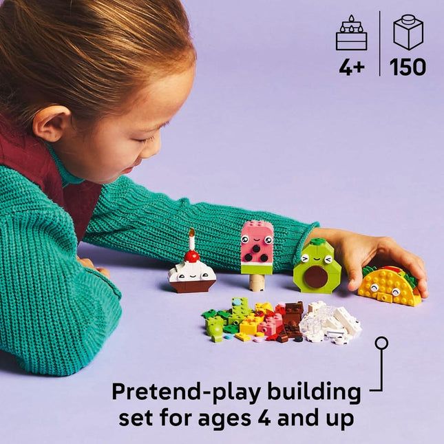 LEGO Classic Creative Food Friends Building Toy Set