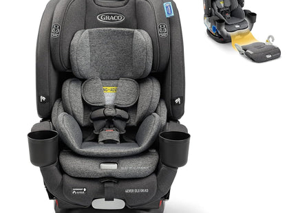 Graco 4Ever DLX Grad 5-in-1 Car Seat, Harrison Infant, Toddler, Booster, Convertible Car Seat, Features Slim Fit and Removable Seat Belt Trainer