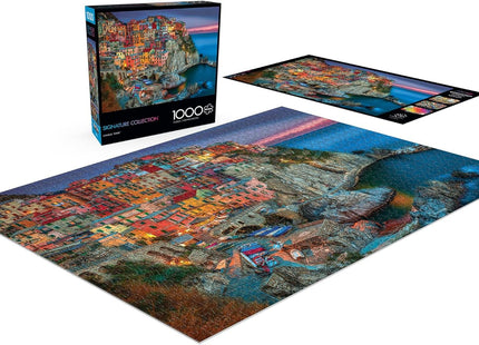 Buffalo Games - Peter Stewart - Cinque Terre - 1000 Piece Jigsaw Puzzle For Adults - Challenging Puzzle Perfect for Game Nights - Finished Size is 26.75 x 19.75