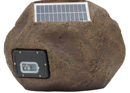 Alpine Corporation Weather-resistant Bluetooth Solar-Powered Outdoor Wireless Rock Speaker - Set of 2