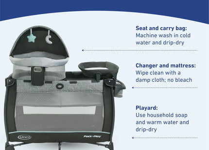 Graco Pack n Play Travel Dome DLX Playard