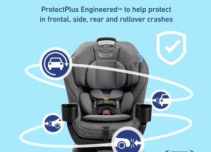 Graco Extend2Fit Convertible Baby Car Seat
