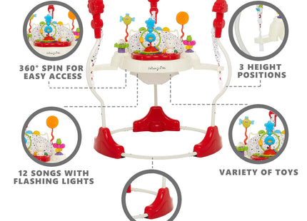 Dream On Me Zany 2-in-1 Baby Activity Center and Bouncer