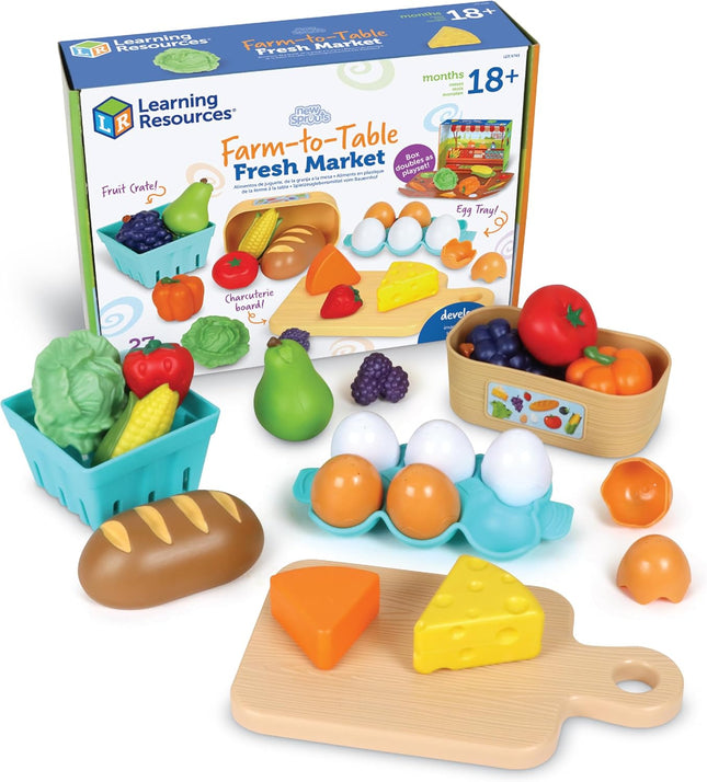 Learning Resources New Sprouts Farm-to-Table Fresh Market