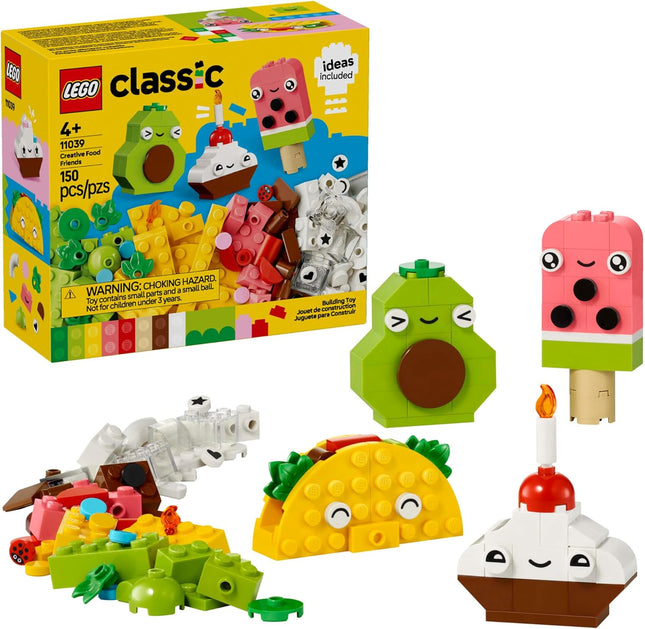 LEGO Classic Creative Food Friends Building Toy Set