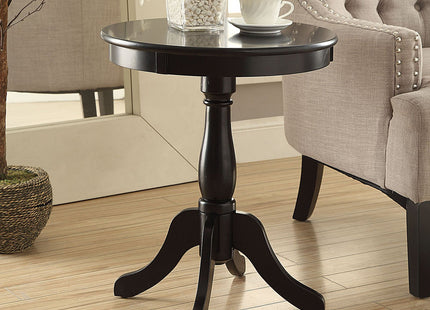 Acme Alger Wooden Round End Table