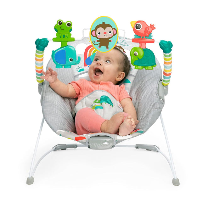 Bright Starts Playful Paradise Comfy Baby Bouncer Seat