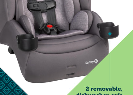Safety 1st Jive 2-in-1 Convertible Car Seat, Rear Facing Car Seats for Babies (5-40 lbs, 19-40"), Forward Facing Carseat for Toddlers (22-65 lbs, 29-49"), Harvest Moon