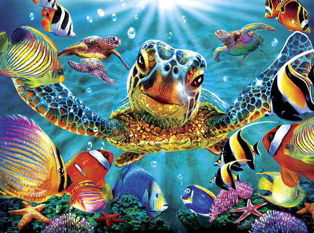Buffalo Games - Steve Sundram - Tiny Bubbles - 1000 Piece Jigsaw Puzzle