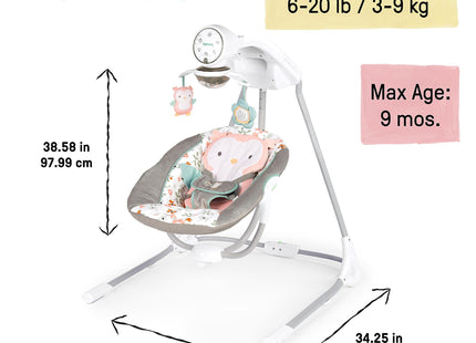 Ingenuity InLighten 5-Speed Baby Swing