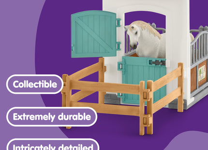 Schleich Horse Club - 21PC Stall Extension Horse Toy Playset