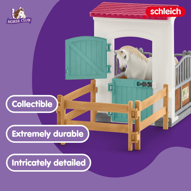 Schleich Horse Club - 21PC Stall Extension Horse Toy Playset